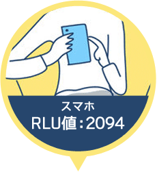 スマホ RLU値：2094